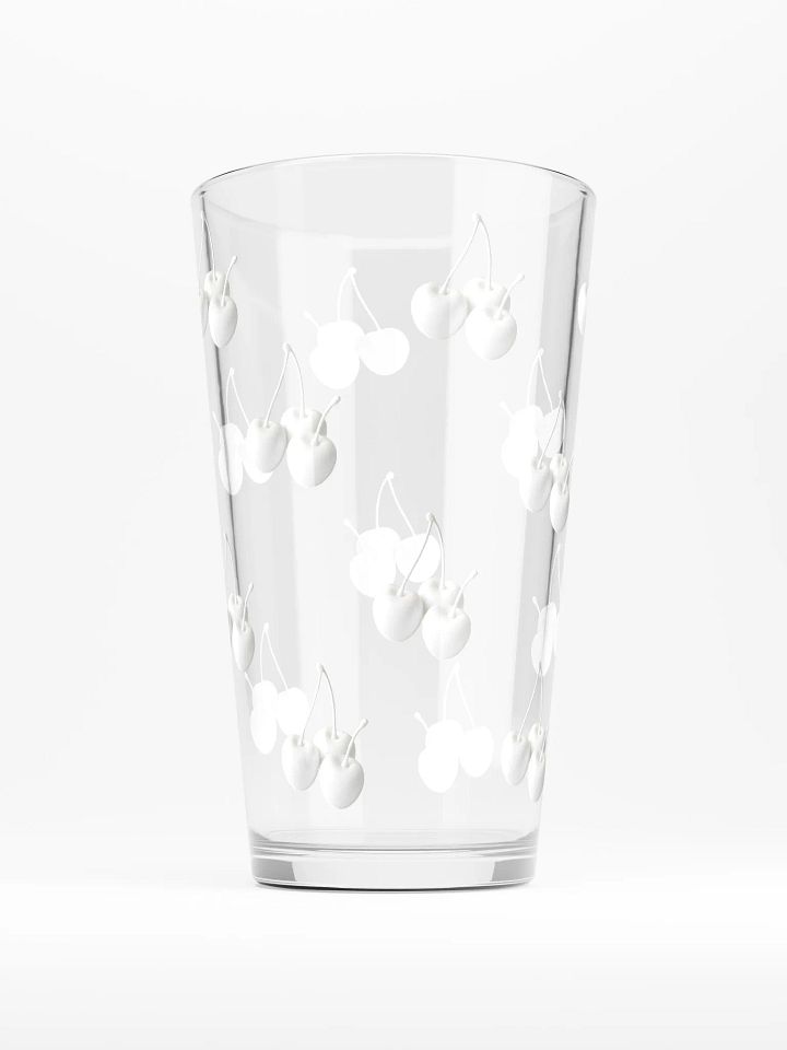 White Cherry Cherry Cherries Pint Glass product image (2)