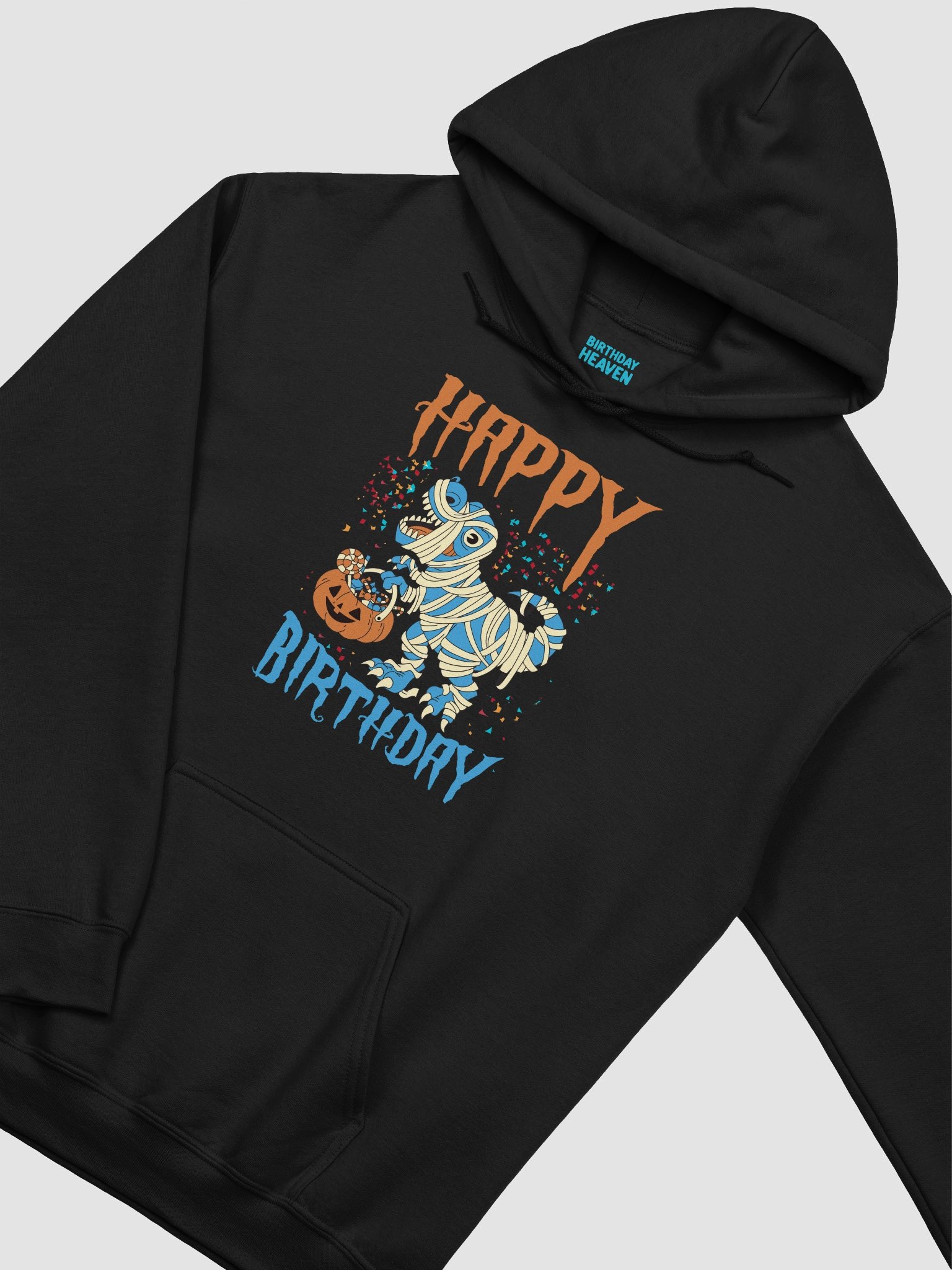 Happy Birthday (Dinosaur Mummy Halloween) Hoodie product image (3)