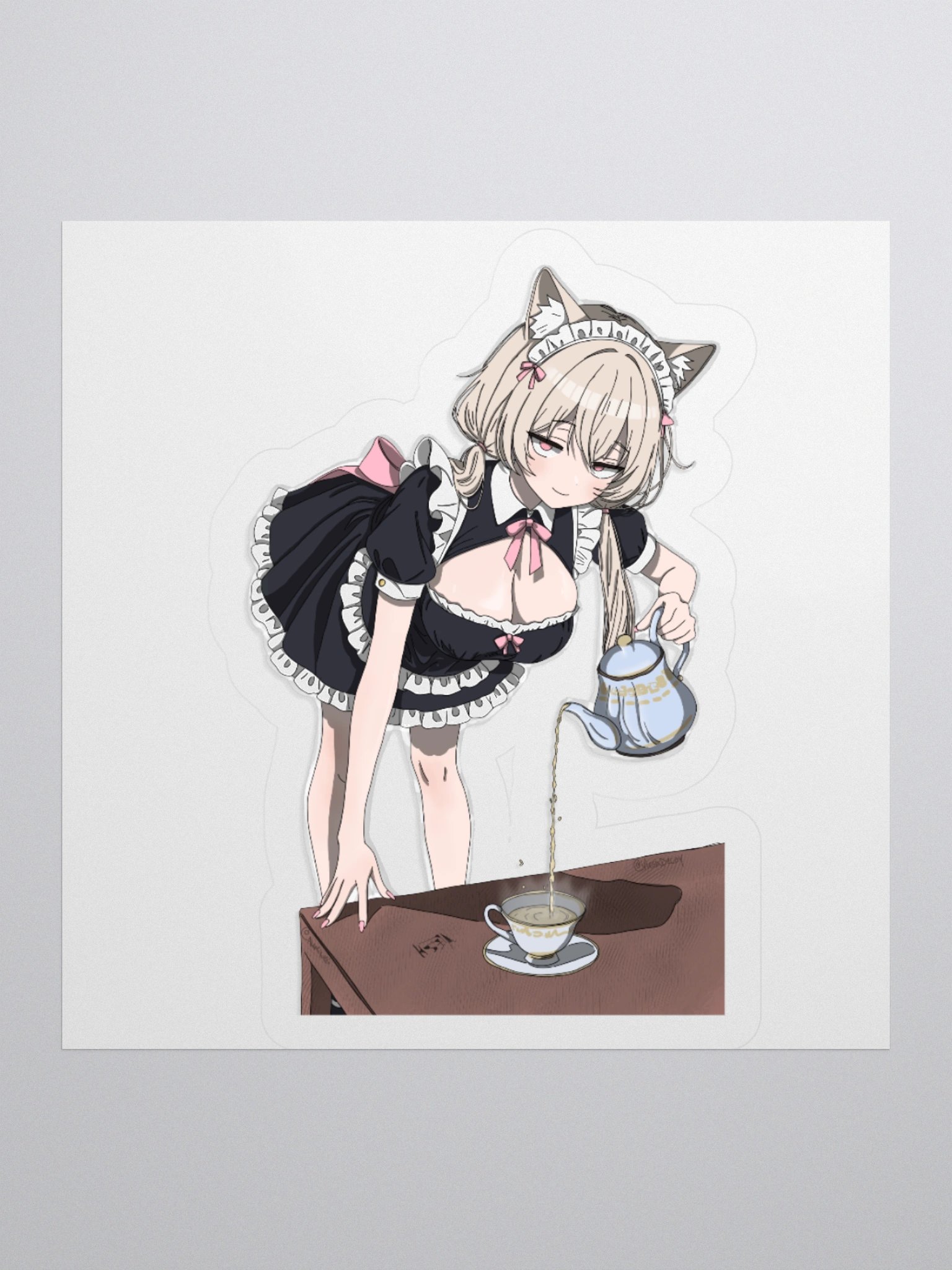 "Tea" Is Served Sticker product image (1)