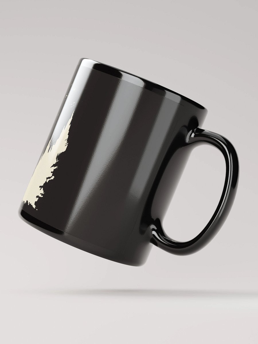 Mysterious Warrior Illustration - Stormy Landscape Art MUG product image (3)