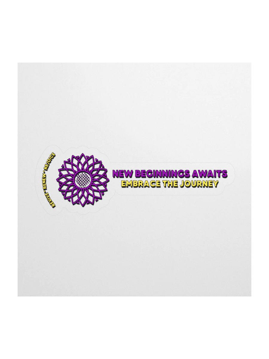 Revive & Renew Floral Sticker product image (1)