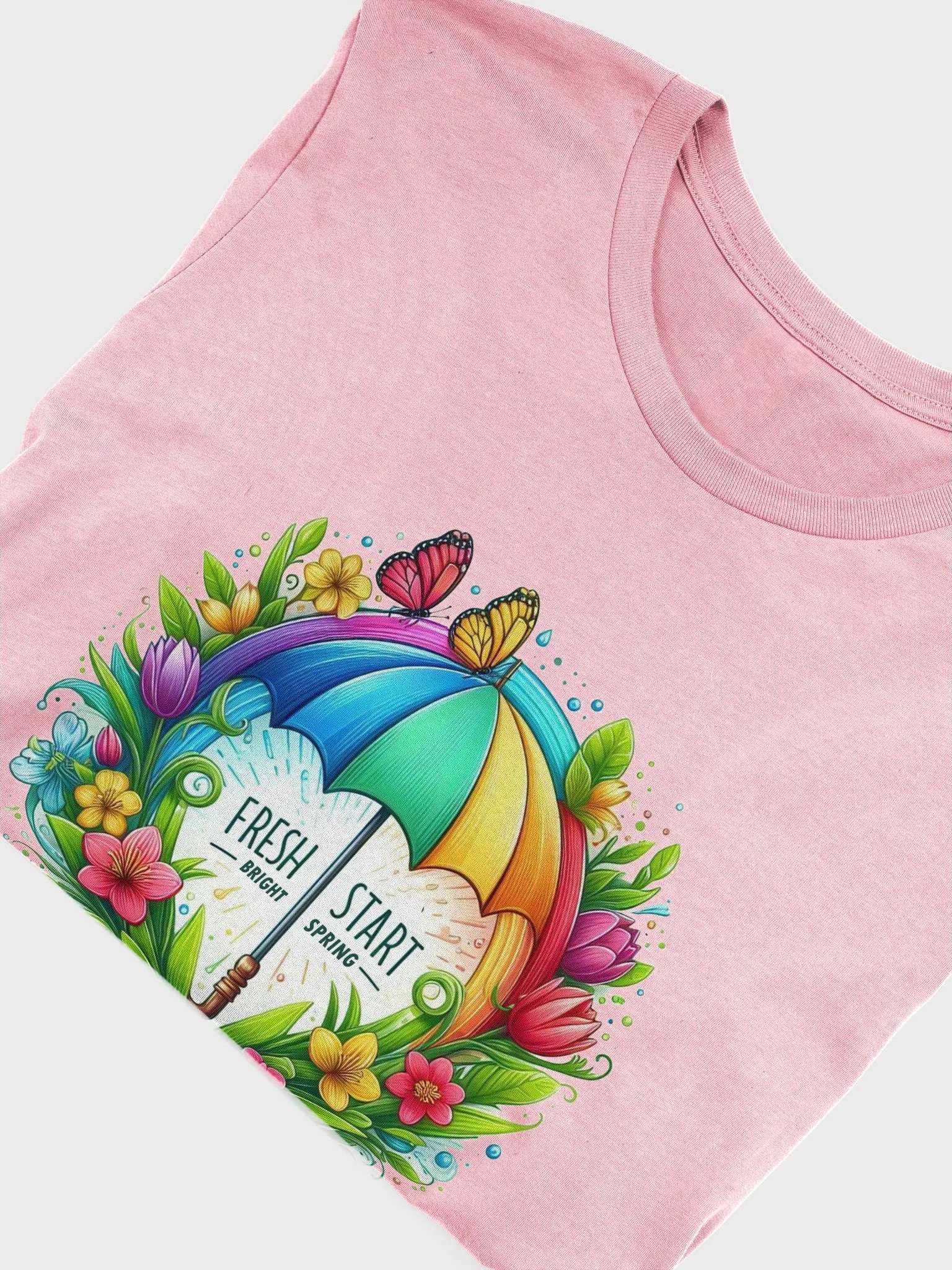 Fresh Start Floral Umbrella T-Shirt product image (53)