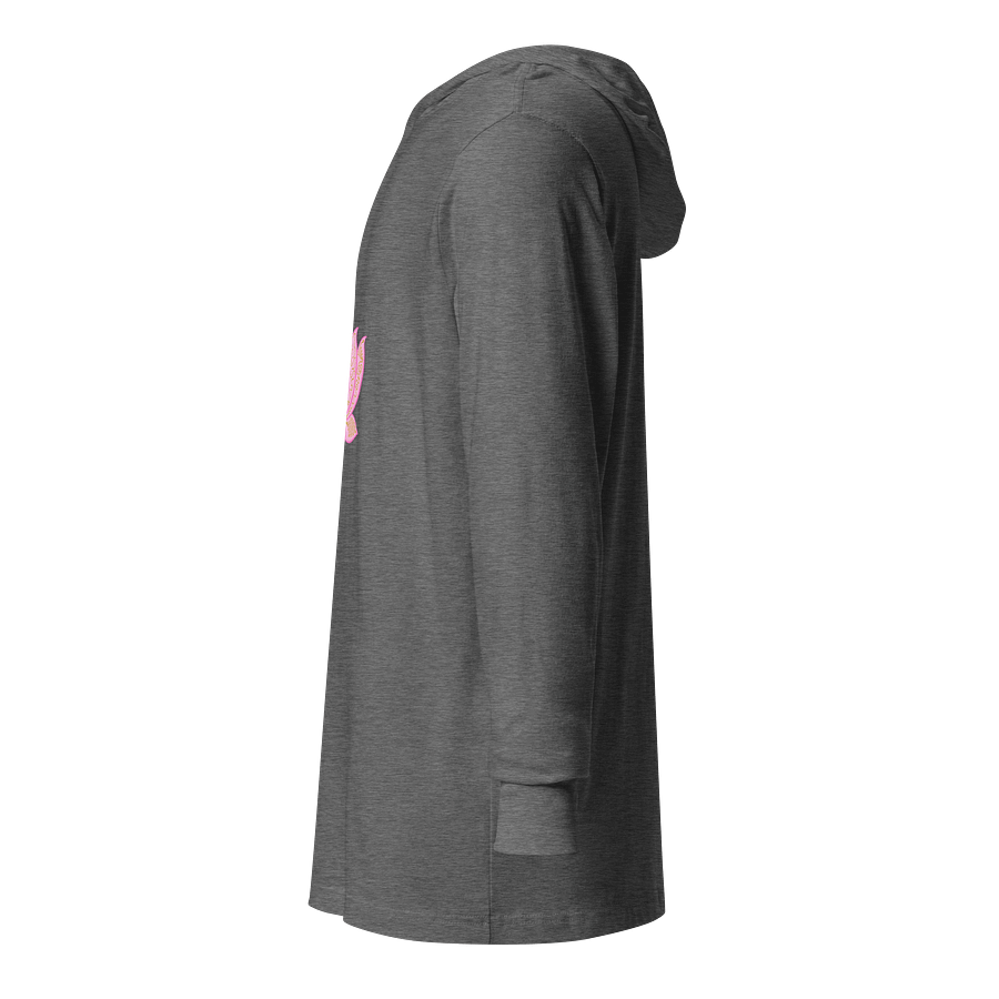 Golden Lotus Unisex Hooded Long Sleeve Tee product image (4)