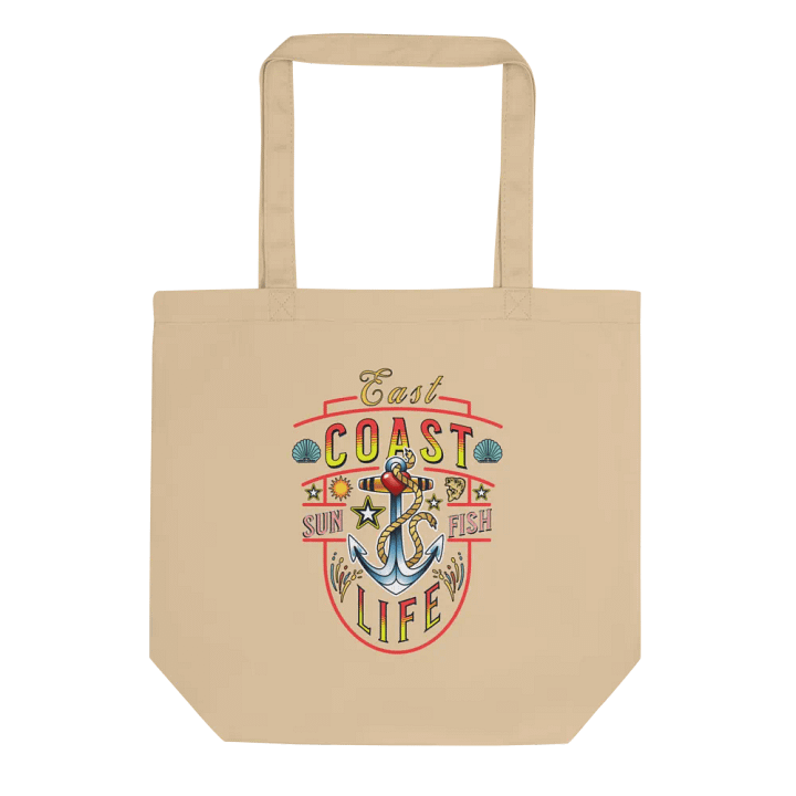 East Coast Life Anchored Coastal Vibes Tote product image (1)