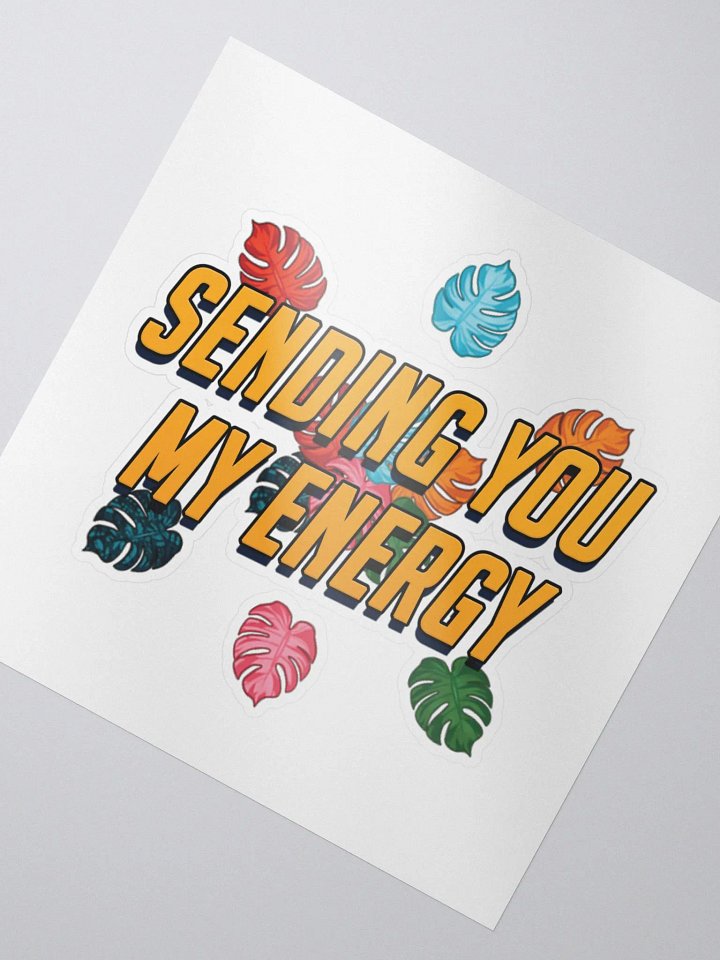 Sending You My Energy / Flowers Sticker product image (2)