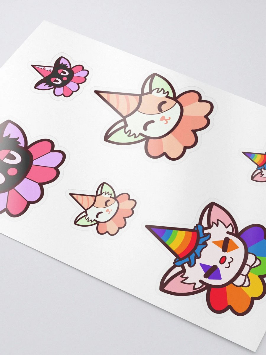 Circus Cat Sticker Sheet product image (3)