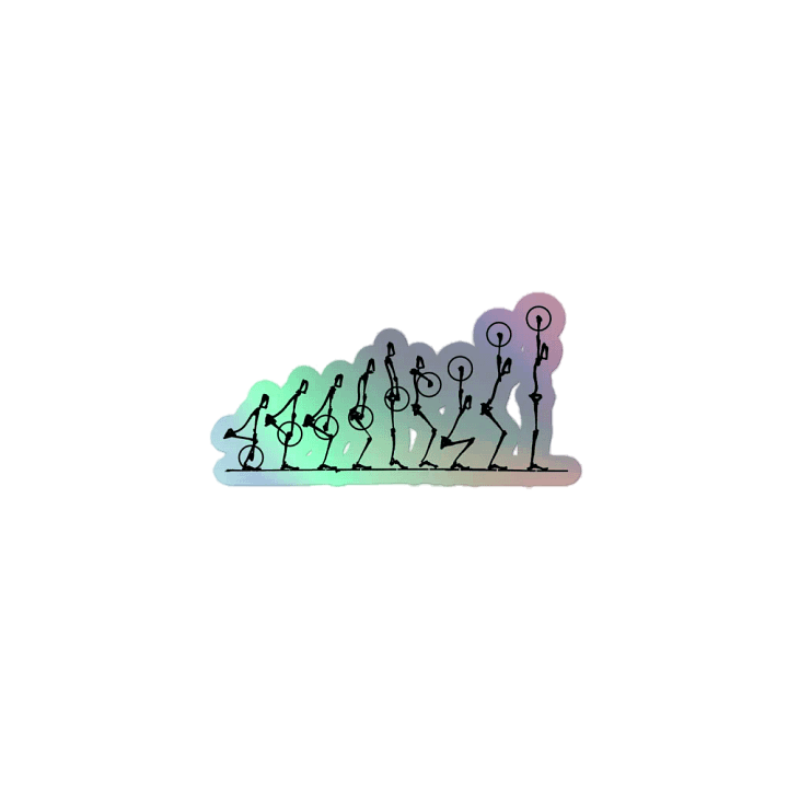Clean Sequence Holographic Sticker Set product image (1)