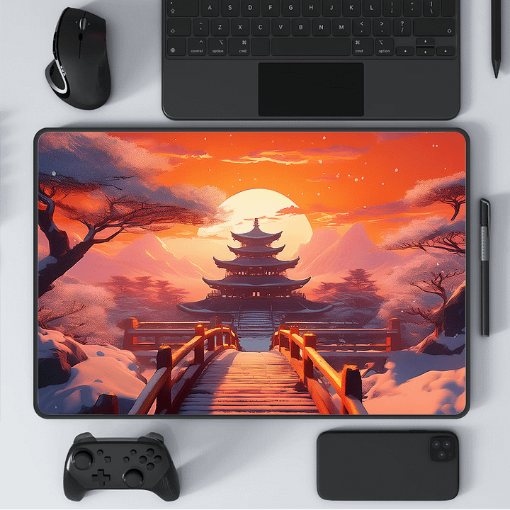 Sunset Haven Large Mouse Pad (12 x 18) product image (1)