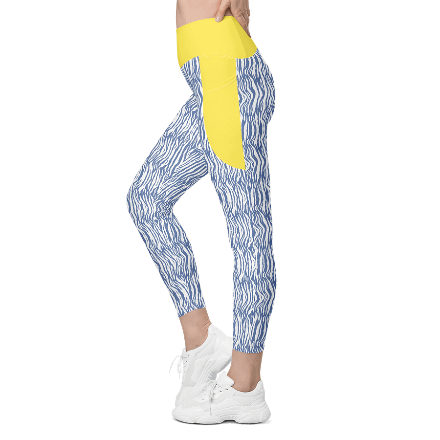 Blue Patterned Leggings product image (7)