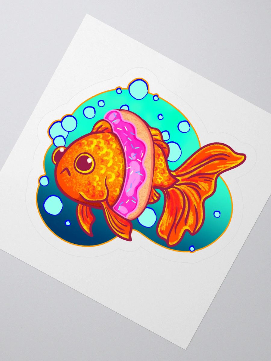 Donut Stop Swimming Sticker product image (2)