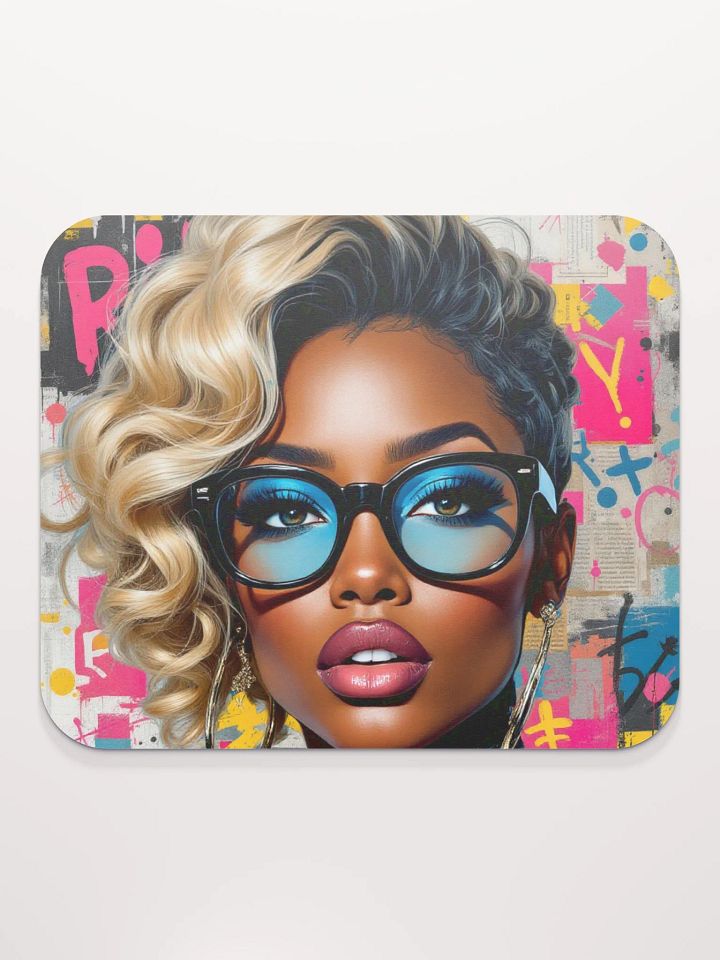 Vibrant Graffiti Mouse Pad product image (2)