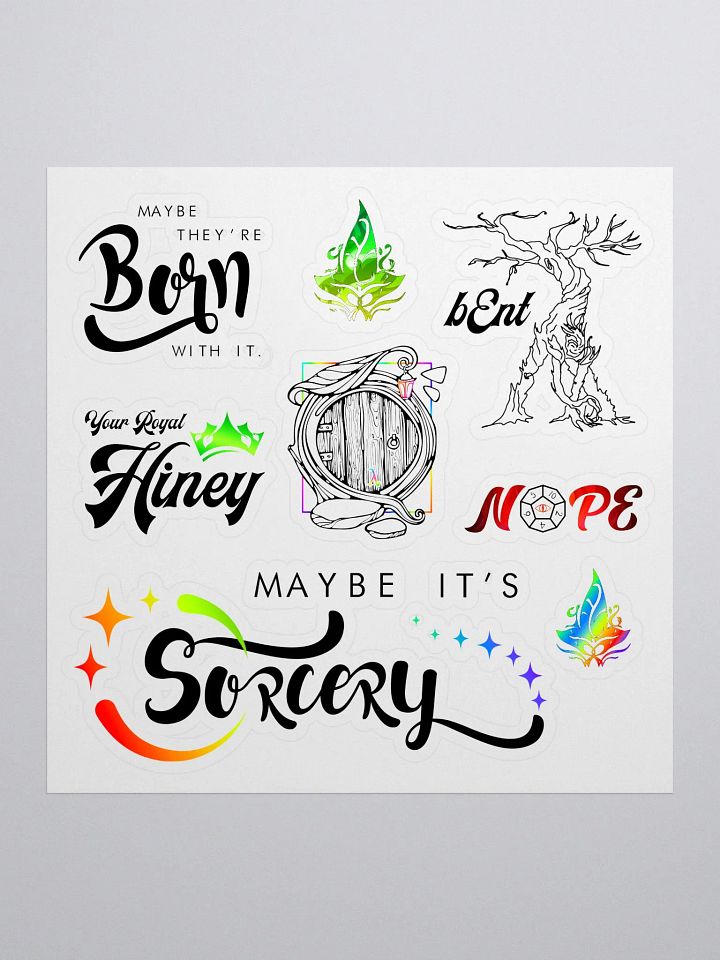 Wizard Way Sticker Sheet - 2023 product image (1)