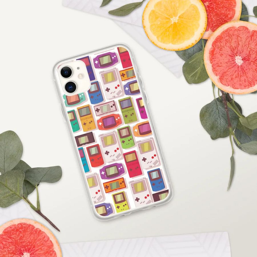 Retro Gamer Console Pattern iPhone Case product image (62)