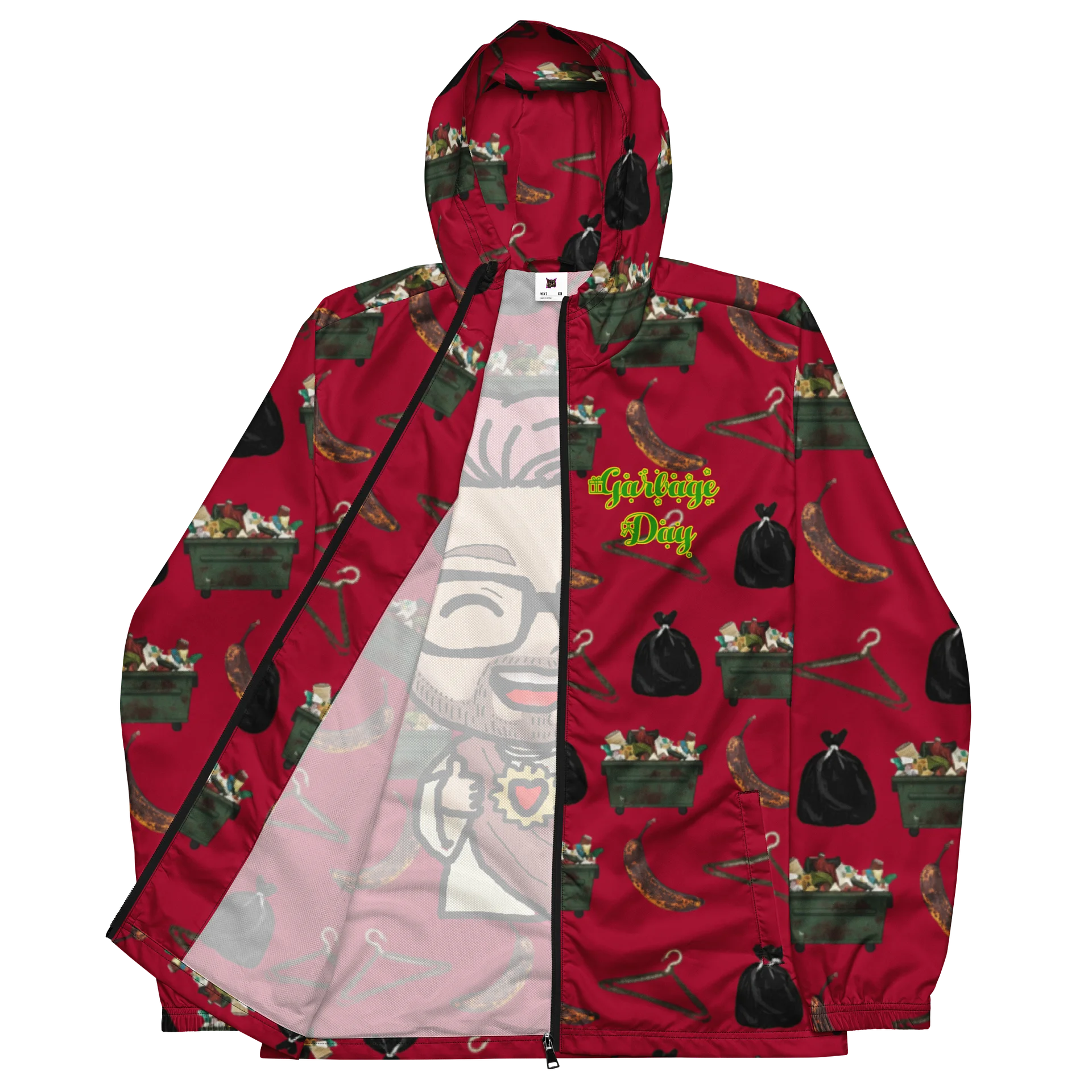 Buddy Solo Garbage Day Crimmas Windbreaker product image (2)
