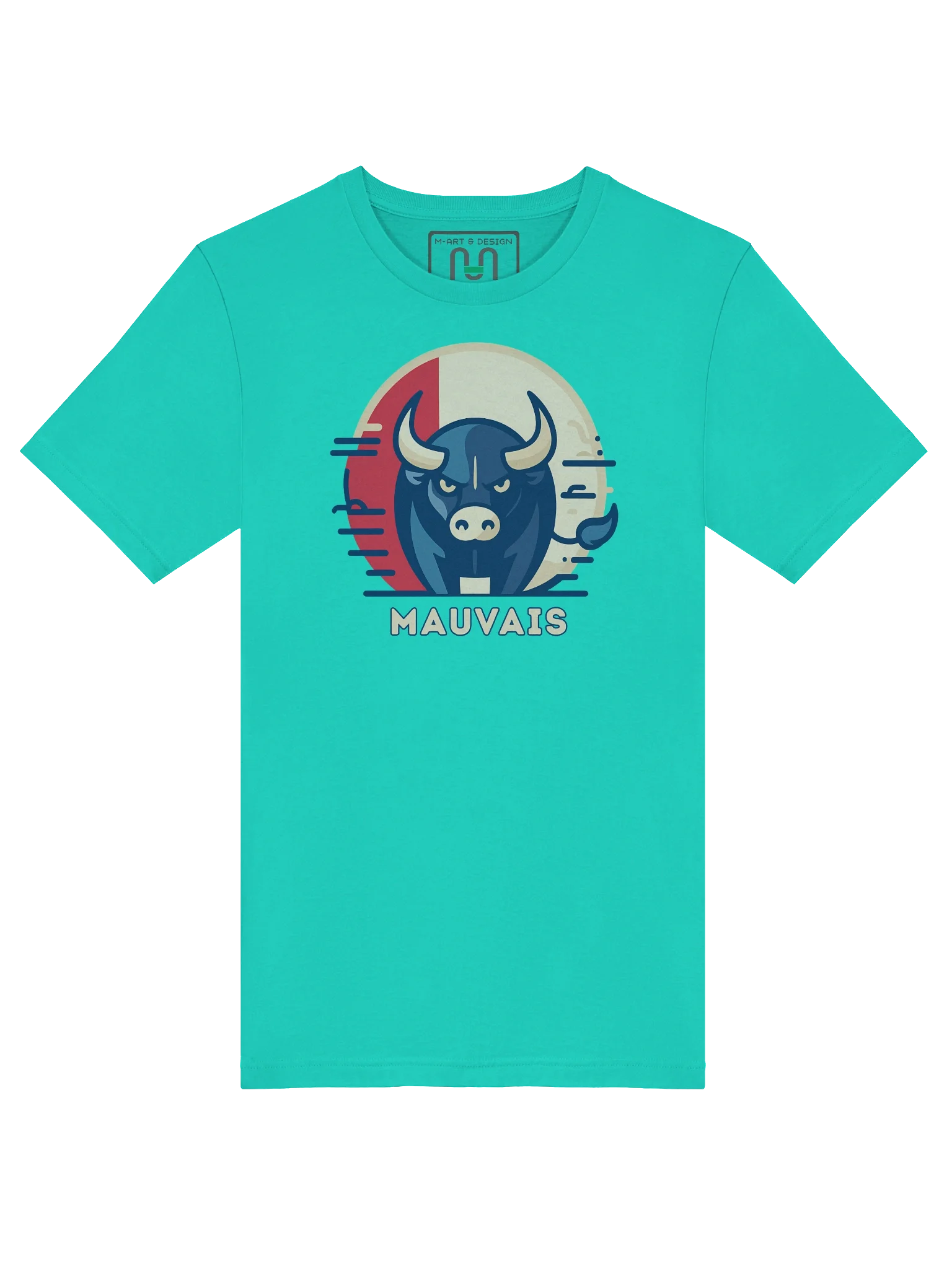 MAUVAIS French Bull Power Tee – Unleash the Beast product image (38)