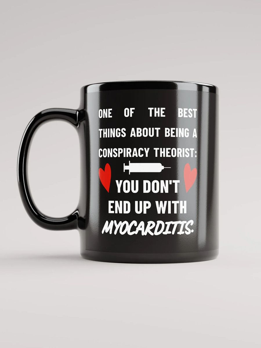 Conspiracy Theorist Myocarditis Truth Bomb Mug product image (6)