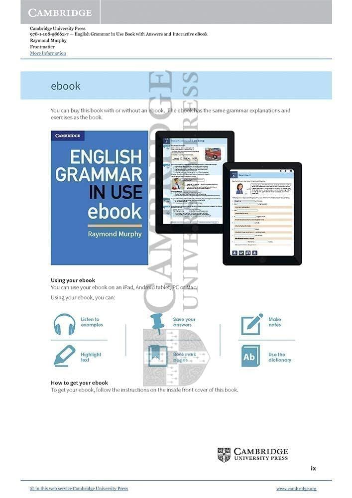 English Grammar in Use Book with Answers and Interactive eBook product image (3)