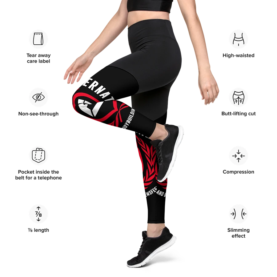 IFBNewsfeed.Org's All-Over Print Sports Leggings product image (16)