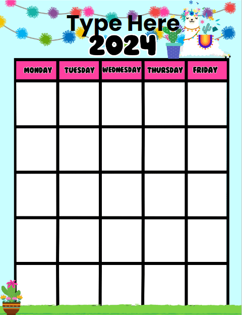 Llama Back to School Bundle product image (3)
