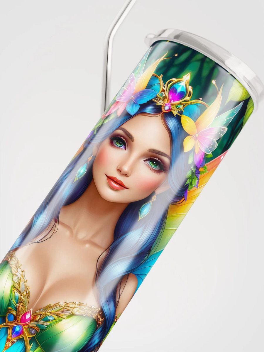 Butterfly Fairy 20 oz Skinny Stainless Steel Tumbler - v3 product image (3)