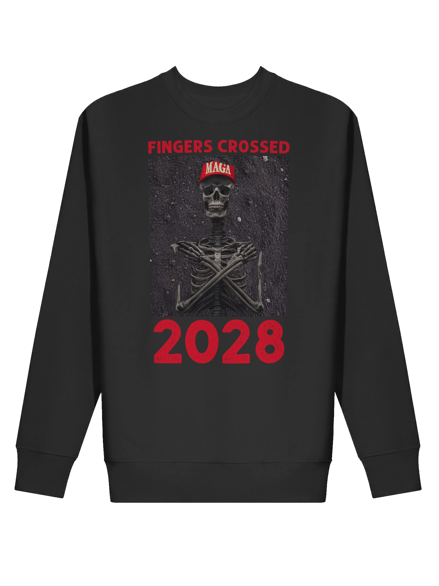 "FINGERS CROSSED 2028" Sweatshirt product image (2)
