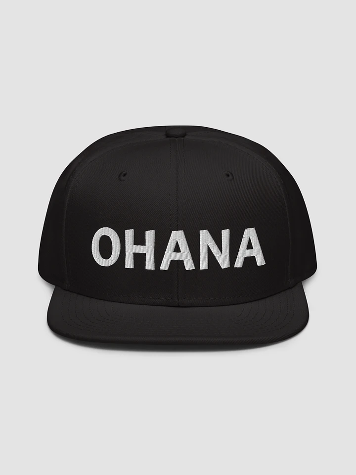 Ohana Snapback Baseball Cap product image (1)
