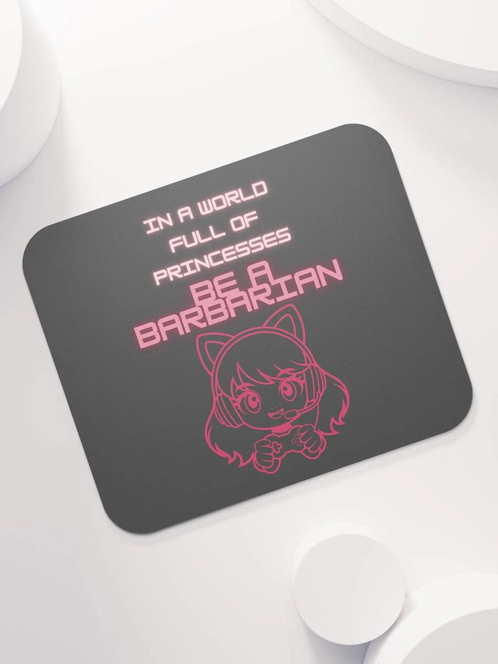 🎮 Gamer Girl Mouse Pad – Precision, Power & Pink Vibes! 💖 product image (1)