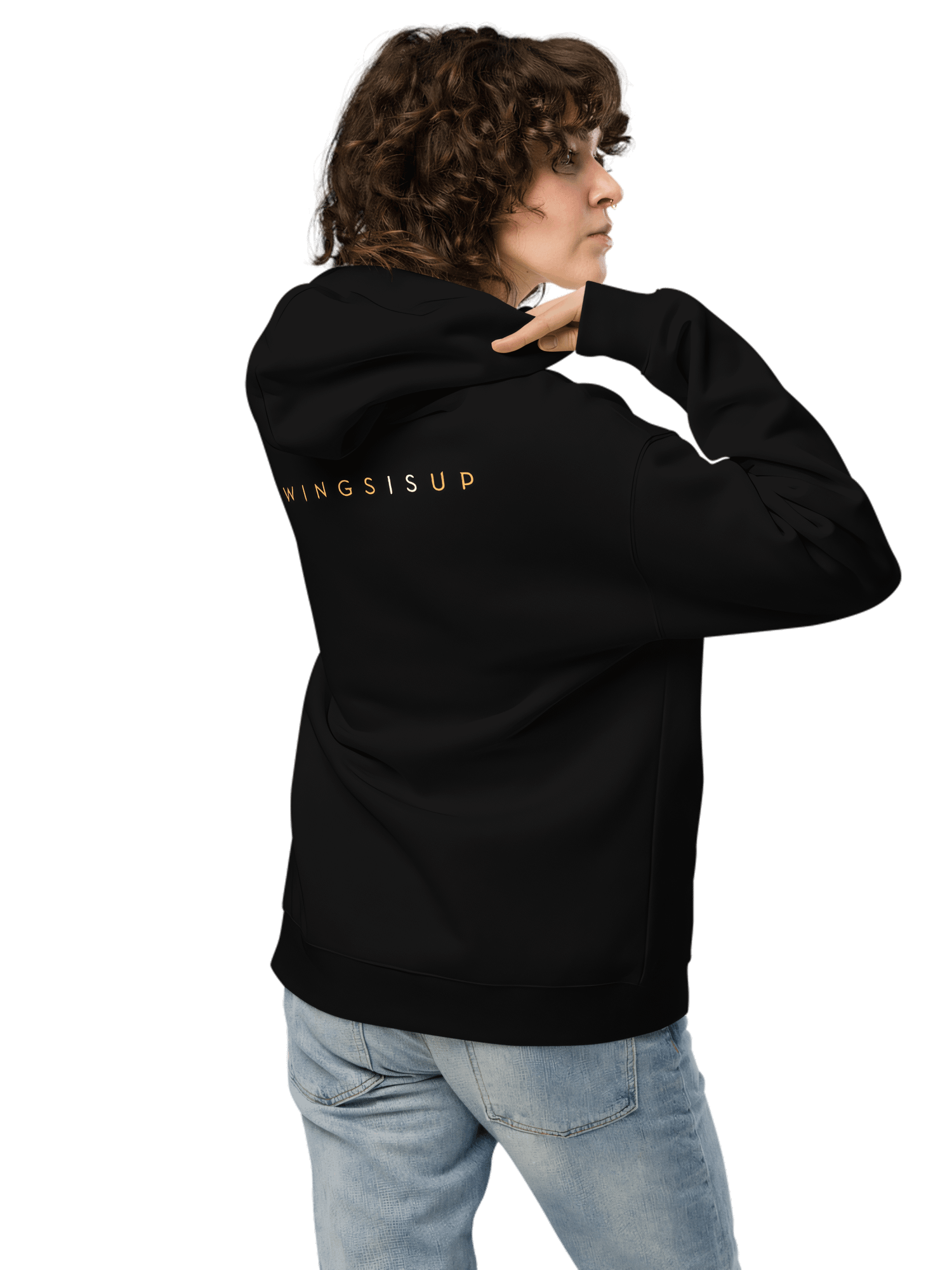 WingsIsUp Unisex Hoodie product image (4)