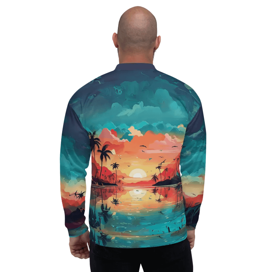 Funny Donut All Over Print Jacket product image (4)