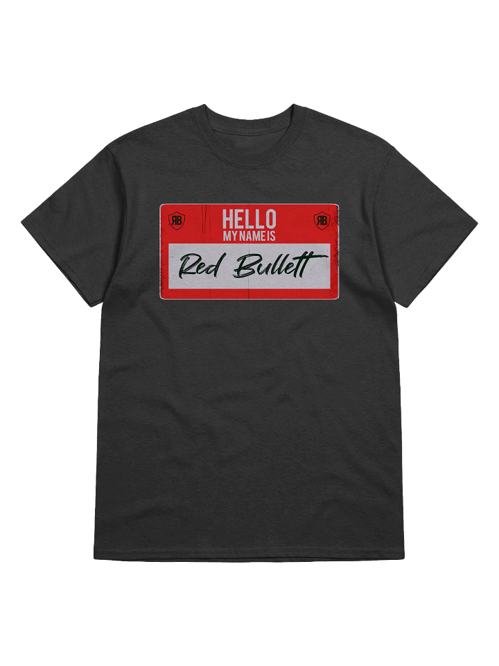 Red Bullett Name Tag T-Shirt product image (4)