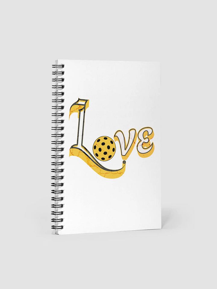 Love Pickleball Dreams Spiral Notebook product image (1)