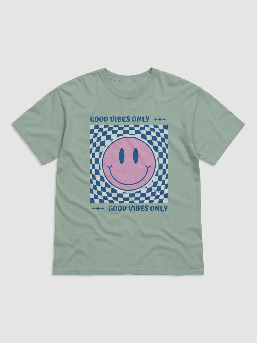 Good Vibes Distorted Smiley T-Shirt product image (4)