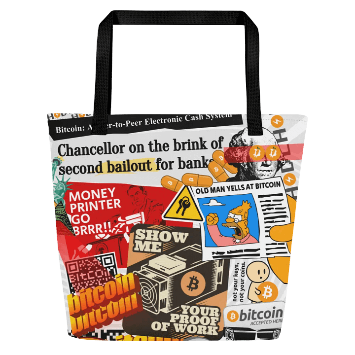 Everything Bitcoin Tote Bag product image (1)