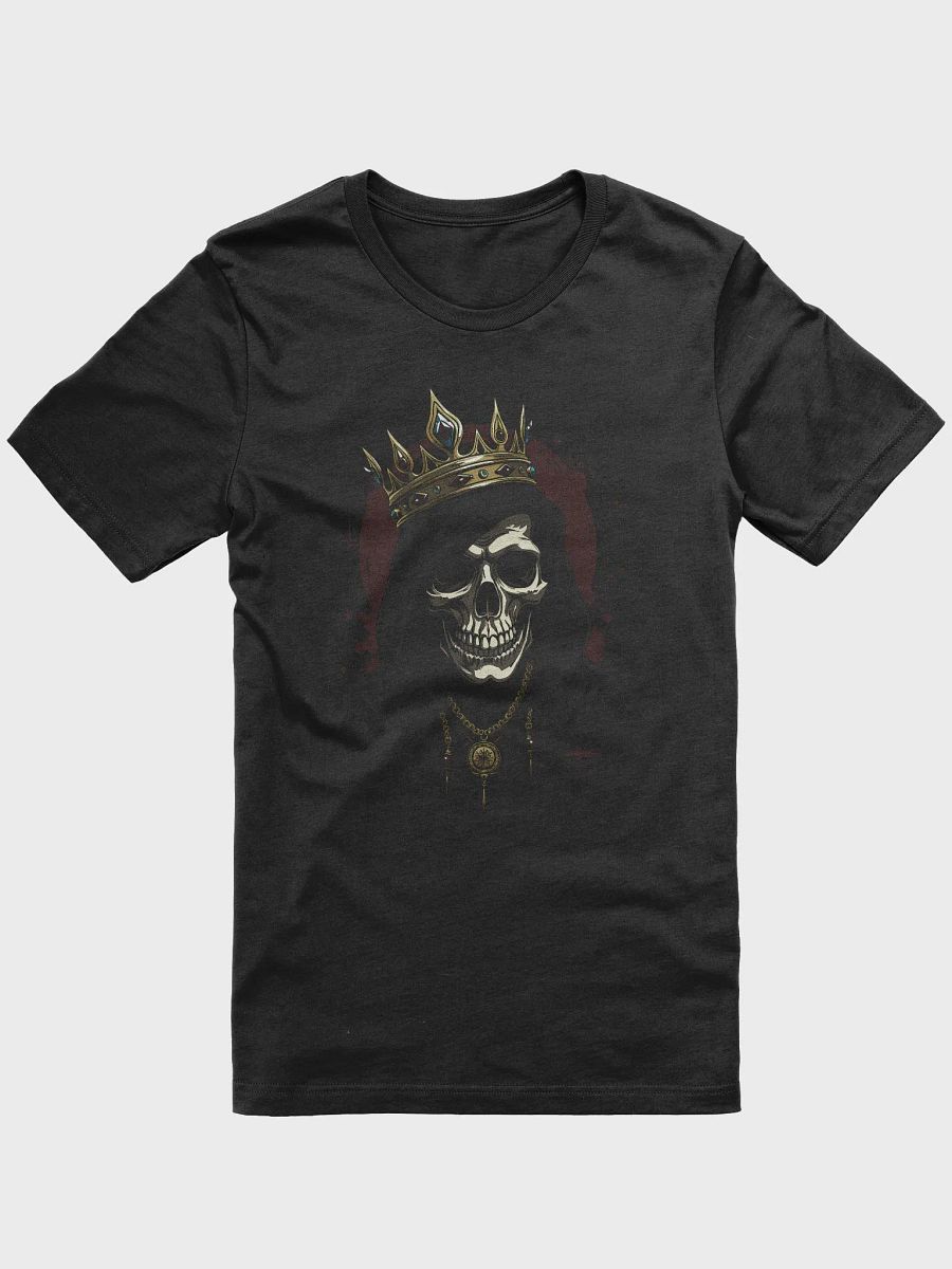 King of the Dead: Gothic Skull Crown Graphic T-Shirt product image (1)