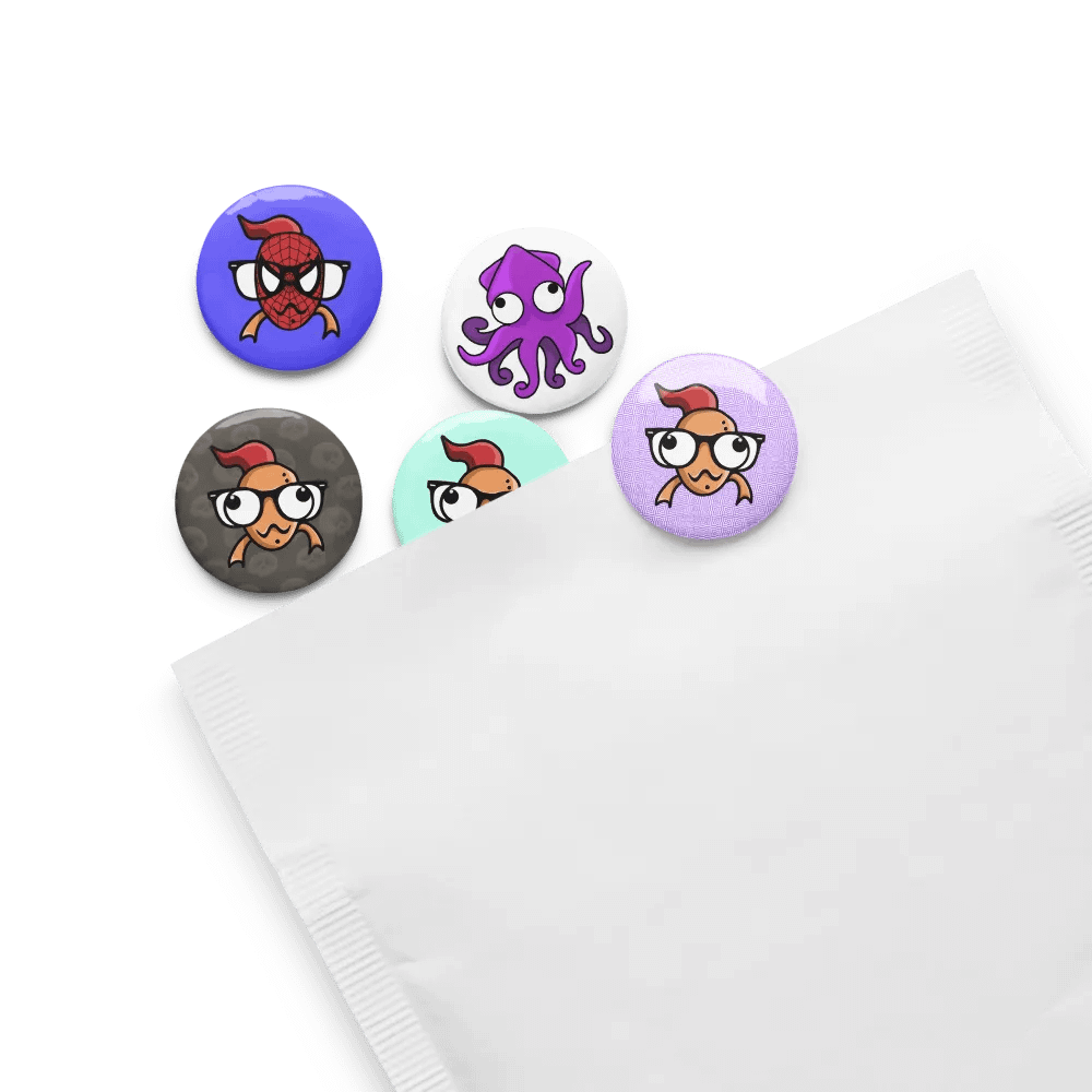 FEESH Logo Pin Set [5pk] product image (4)