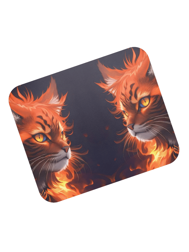 Inferno Cats Mouse Pad product image (1)