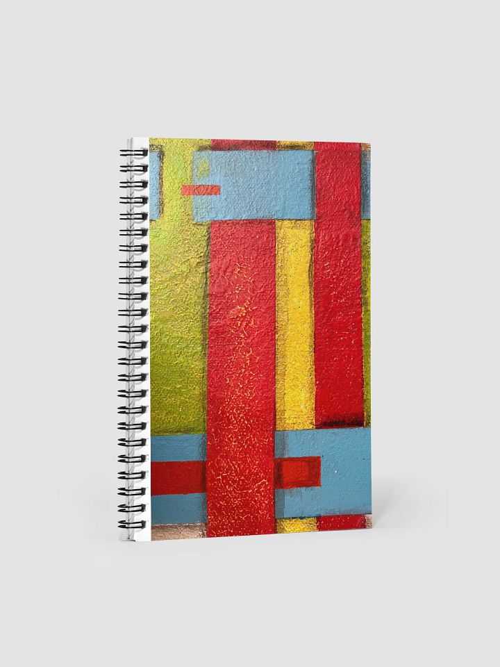 Geometric Fusion Spiral Notebook product image (1)