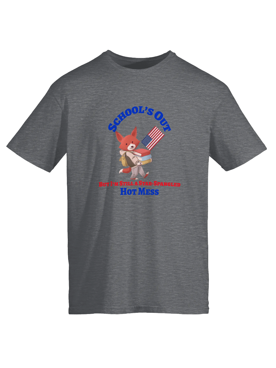 Hot Mess Fox Unisex T-Shirt product image (3)