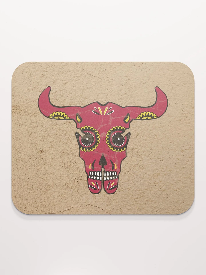 Sugar Cow Skull Mousepad product image (2)