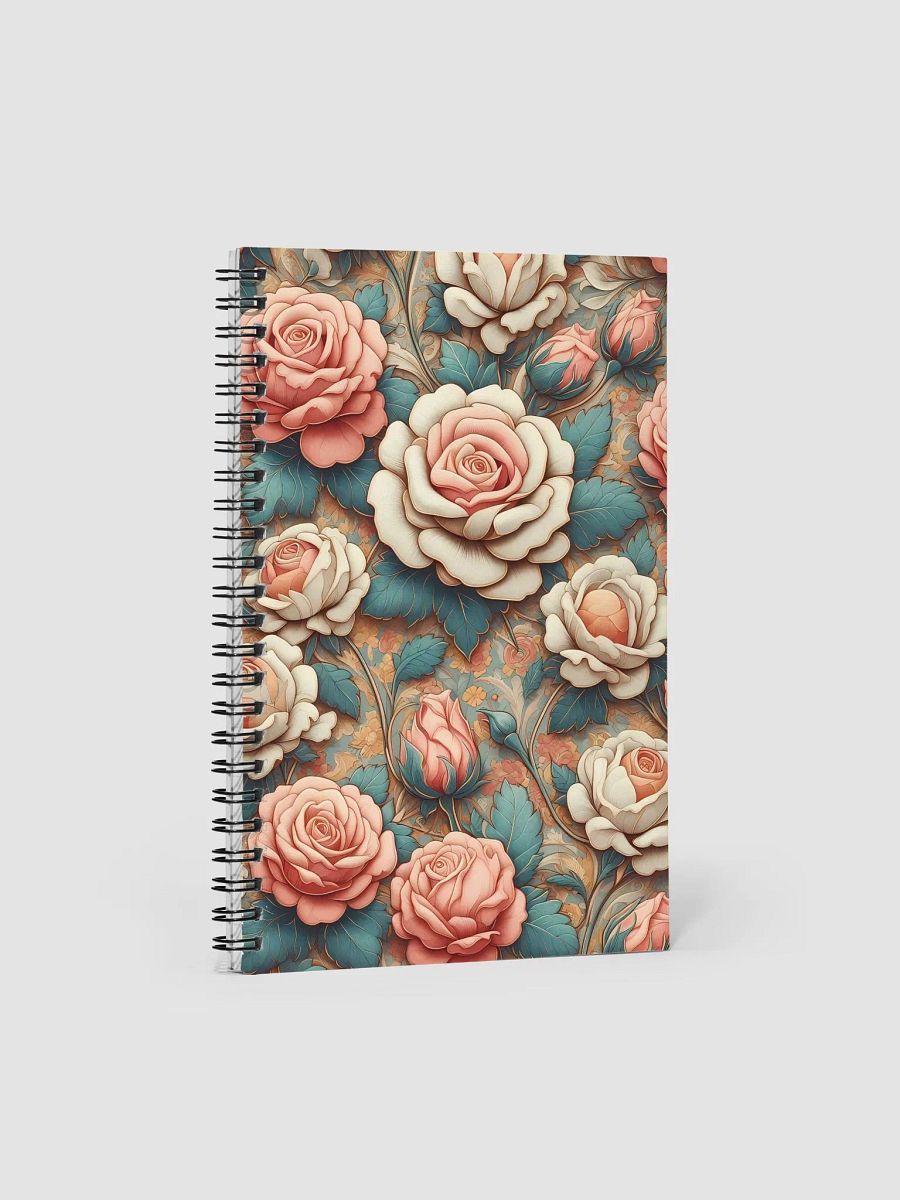 Royal Floral Spiral Notebook product image (1)