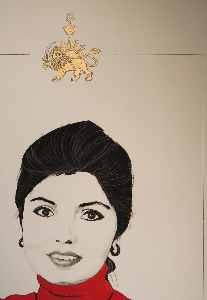 HRH Yasmine Pahlavi Portrait - پرتره والاحضرت یاسمین پهلوی product image (2)