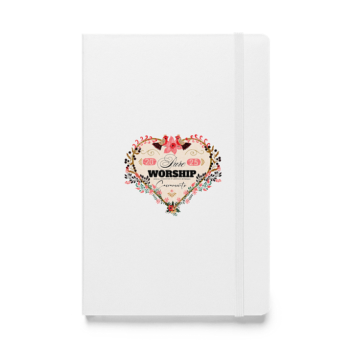 2025 "Pure Worship" Sacramento Special Convention Floral Heart Bound Notebook product image (2)
