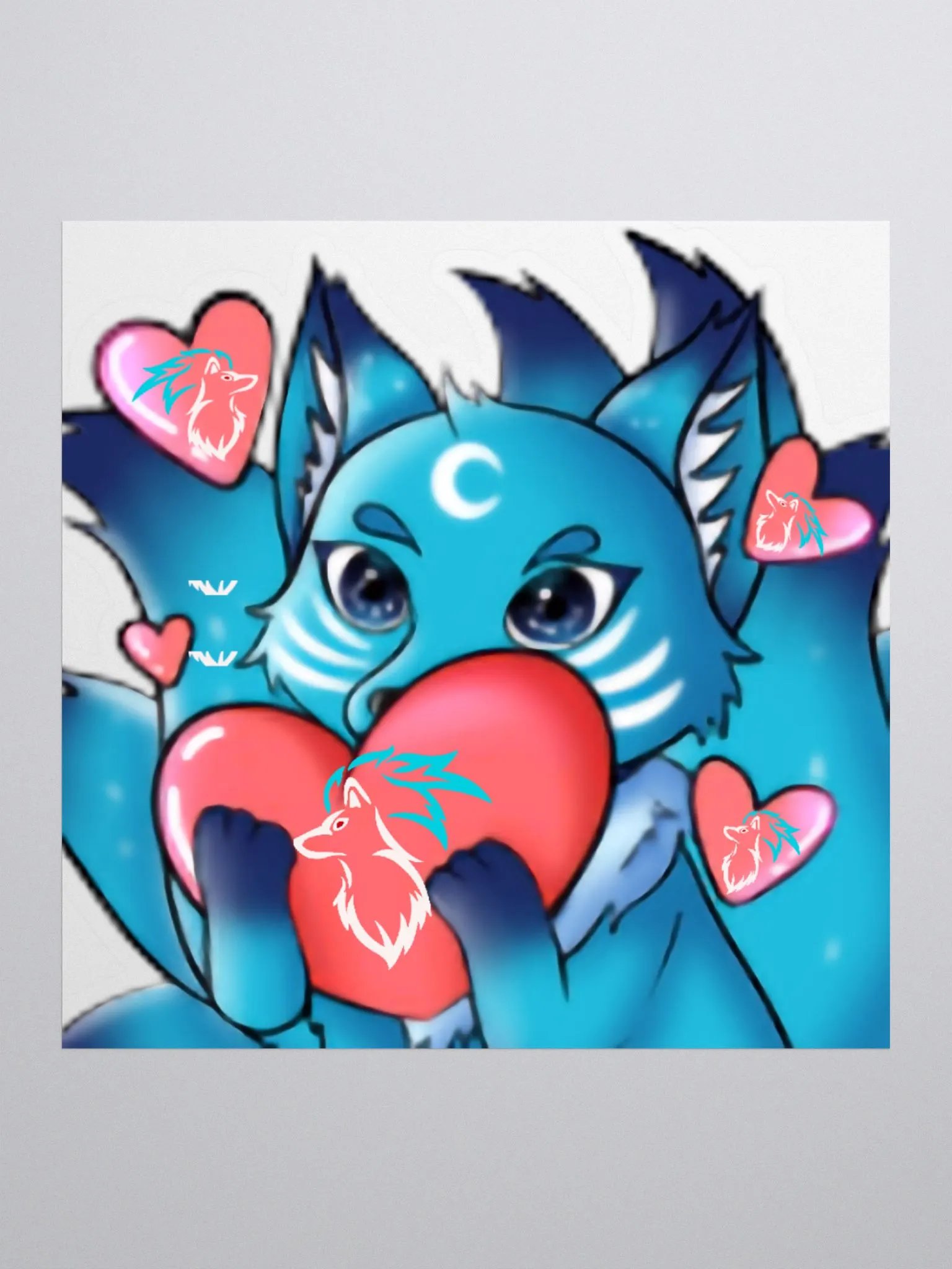 Pauly Heart Sticker product image (1)
