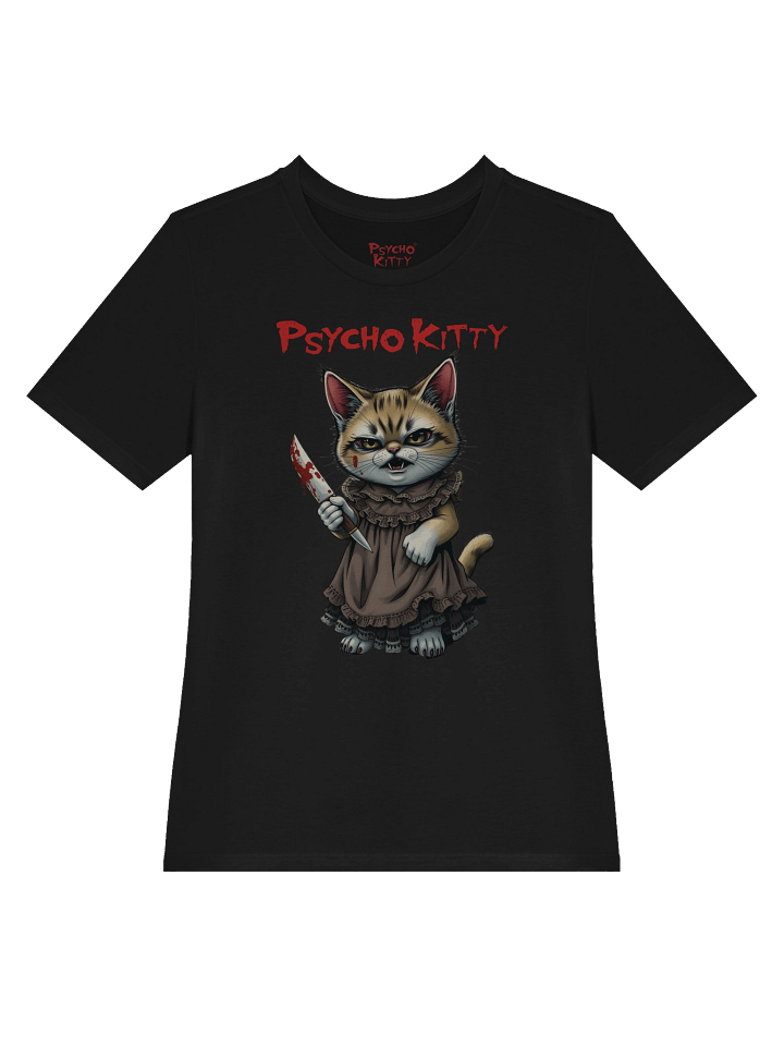 Grizelda Psycho Kitty Supersoft Women's Tee product image (1)