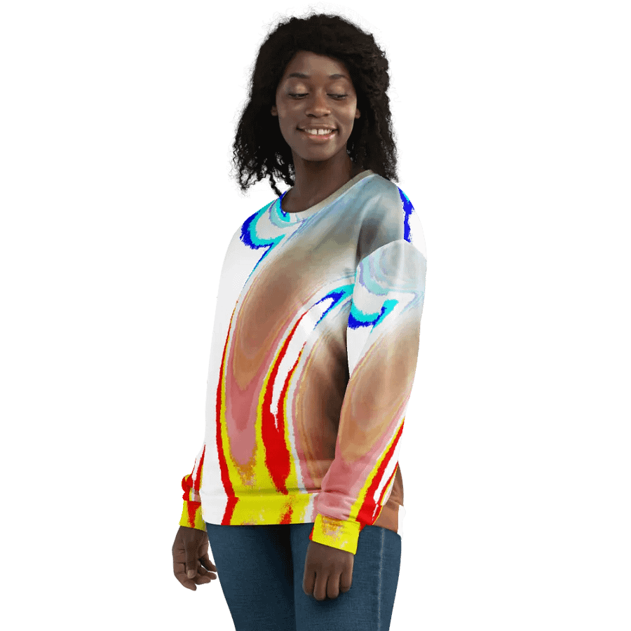 Cool Abstract Swirl Unisex Sweatshirt product image (5)
