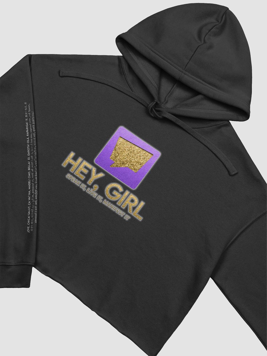 Hey, Girl International High Performance Crop Hoodie product image (3)
