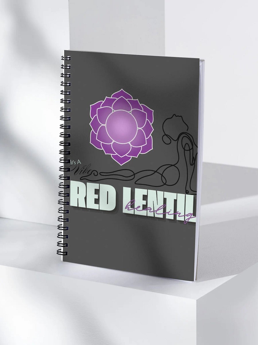Lotus Vibe Spiral Notebook product image (4)