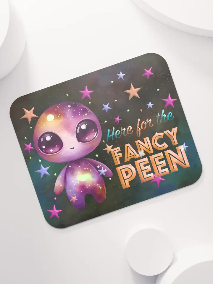 Fancy Alien Mouse Mat (Magenta Dude) product image (2)
