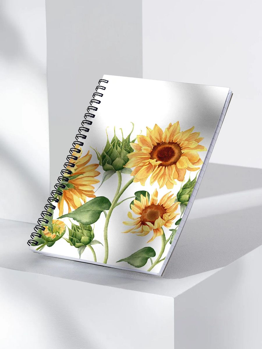 Sunflower Spiral Notebook product image (3)