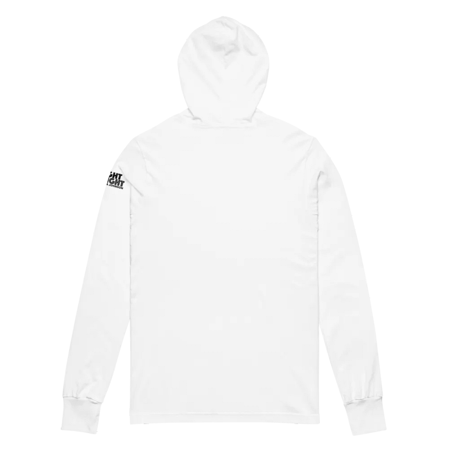 Normalize Kindness Hooded Tee (black text) product image (22)
